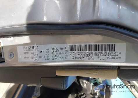 2016 Jeep Cherokee Latitude из США, поврежденный, VIN 1C4PJLCS3GW371297